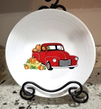 Fiesta Belk Fall Harvest 9-inch luncheon plate. New with tags.