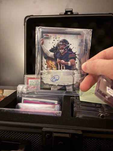 2024 Topps Finest - Rookie Finest Autographs Caleb Williams #RFA-CW (AU, RC)