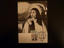 FRANCE PREMIER JOUR FDC YVERT 2249 SAINTE THERESE D AVILA  2,10 F  PARIS  1982