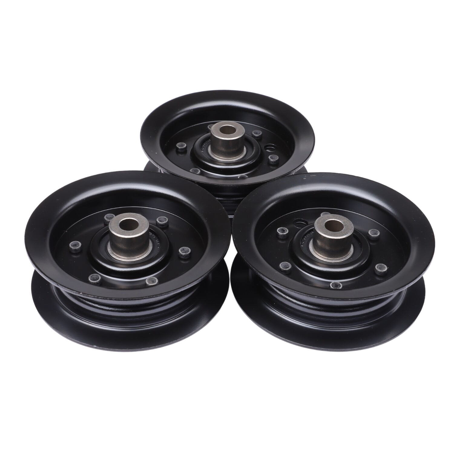 3Pcs Flat Idler Pulley Rebuild Fit for Toro Timecutter SS5000 1062175