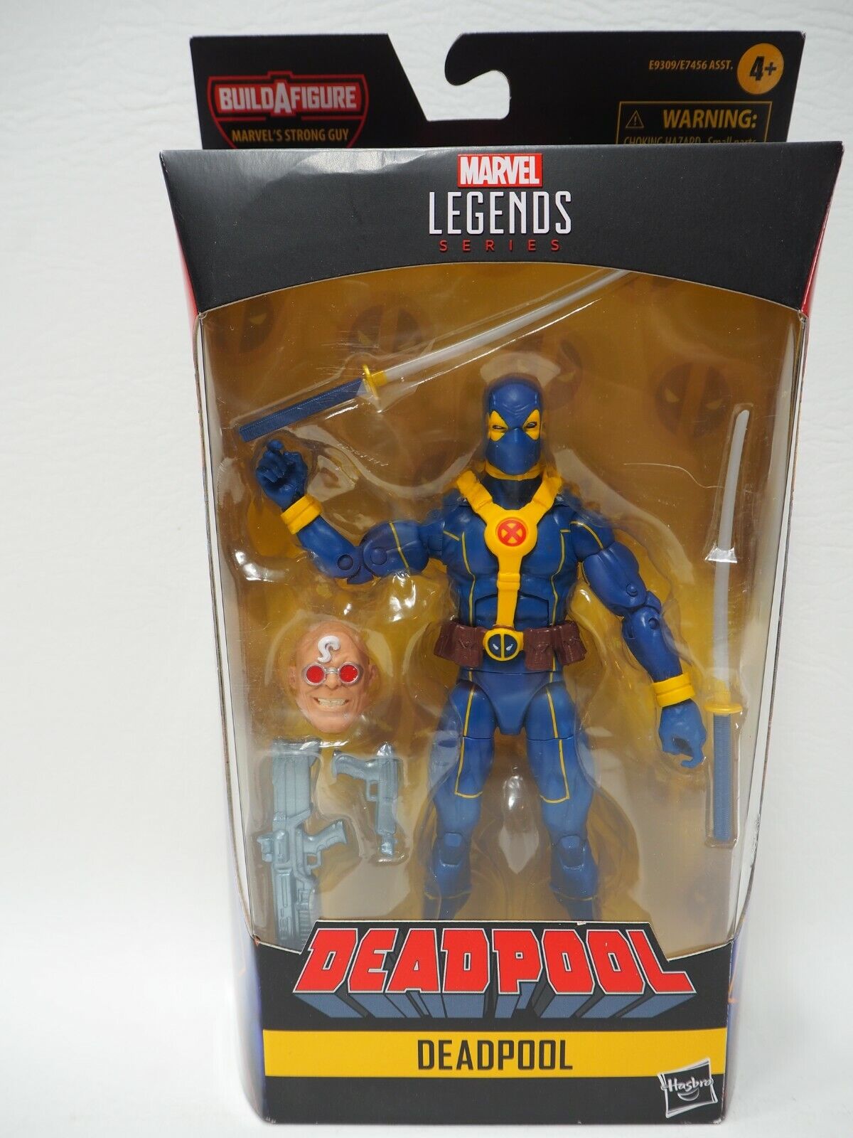 Marvel Legends Series: Blue Deadpool BAF Marvel's Strong Guy