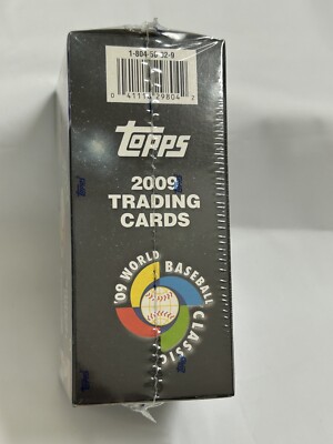 2009 Topps WBC World Baseball Classic Trading Cards 55 Cards Box