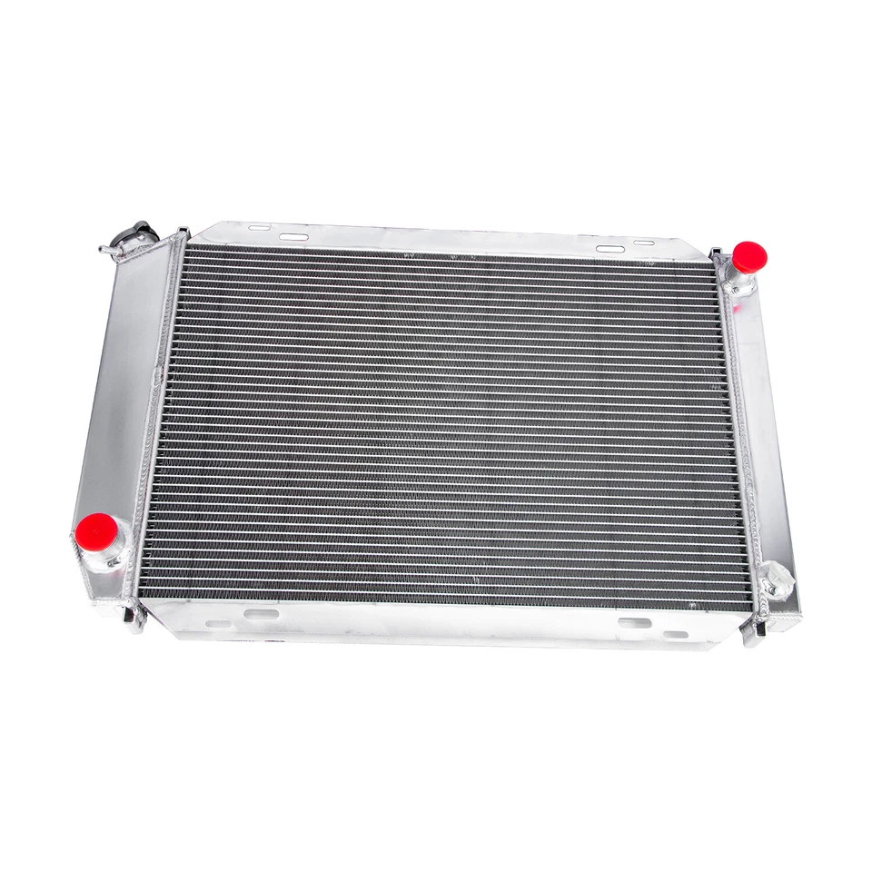 Radiador 3 fileiras compatível com 1979-1993 Ford Mustang Foxbody V8/V6 LX/GT/Cobra - Imagem 4 de 4