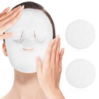 2Pcs Coral Fleece Hot Compress Towel Face Mask Wet Compress Face Care Towel UK