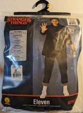 STRANGER THINGS ELEVEN Halloween Adult Costume Size Small 3PC - NEW