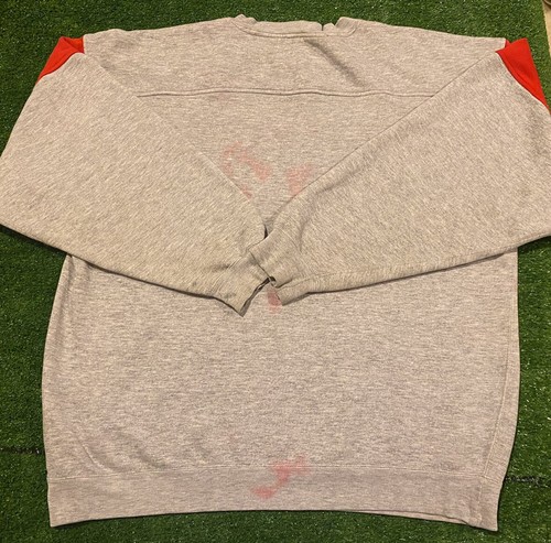 Vintage Nebraska Cornhuskers sweatshirt extra large football gray Galt Sand mens - Picture 11 of 12