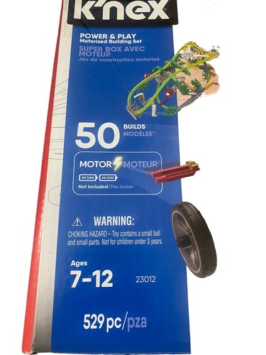 K'Nex Power & Play 50 Model Motorised Building Set, Construction, Age 7-12 Years - Picture 2 of 6