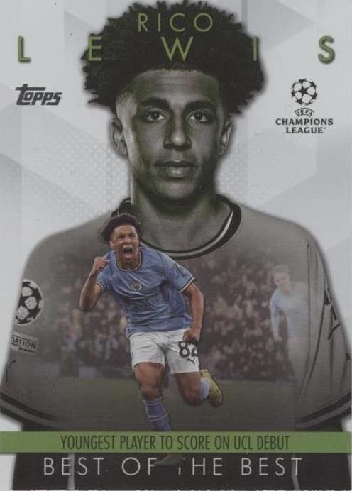 2023-24 Topps UEFA Club Competitions Rico Lewis #BM-9