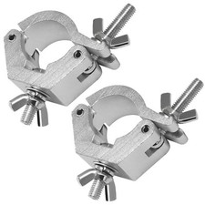 2-Pack Stage Lighting Clamps 35mm O-Clamp Quick Release Truss Mount Brackets