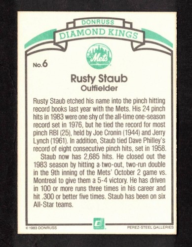 1984 Donruss Baseball #1-255 YOUR CHOICE $1.09 Flat Ship UPDATED 8/4/24 - Picture 13 of 496