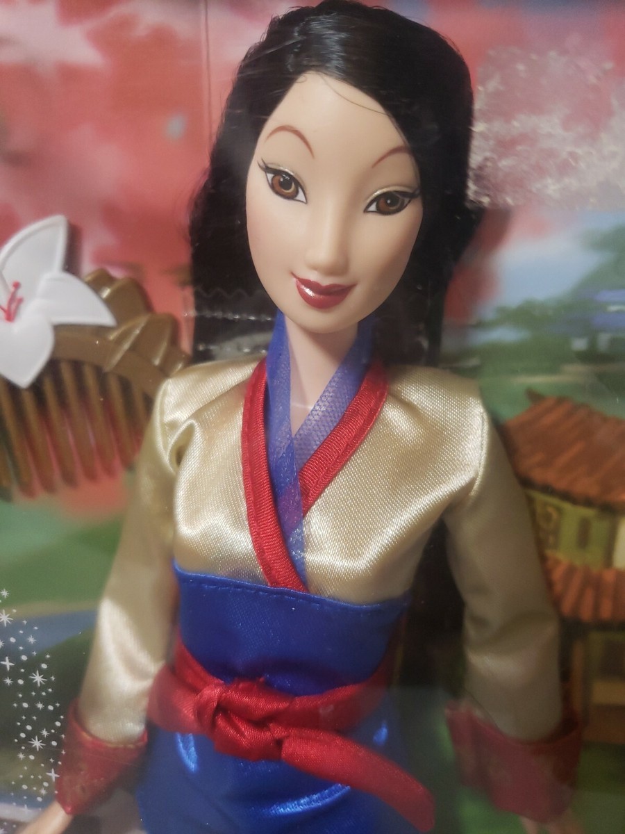 Mulan Blossom Beauty Silky Kimono Lily Hair Comb Mattel Disney