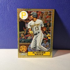 #T87C-97 Ke'Bryan Hayes Pittsburgh Pirates 2022 Topps Chrome Mojo Refractor Card