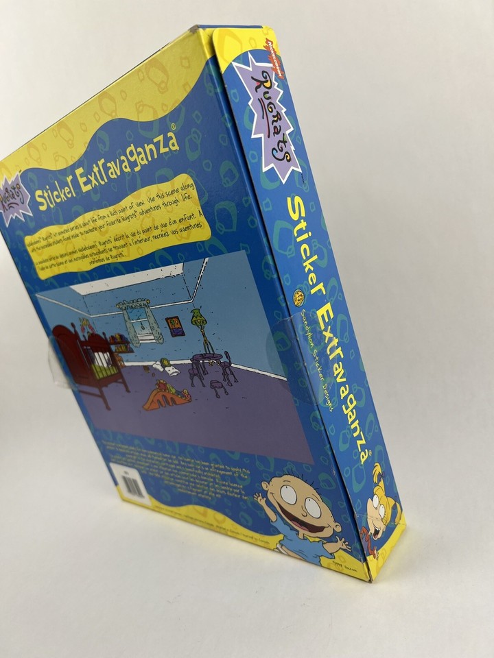 Vintage Rugrats Sticker Extravaganza Stickers & Album Sandylion 1997