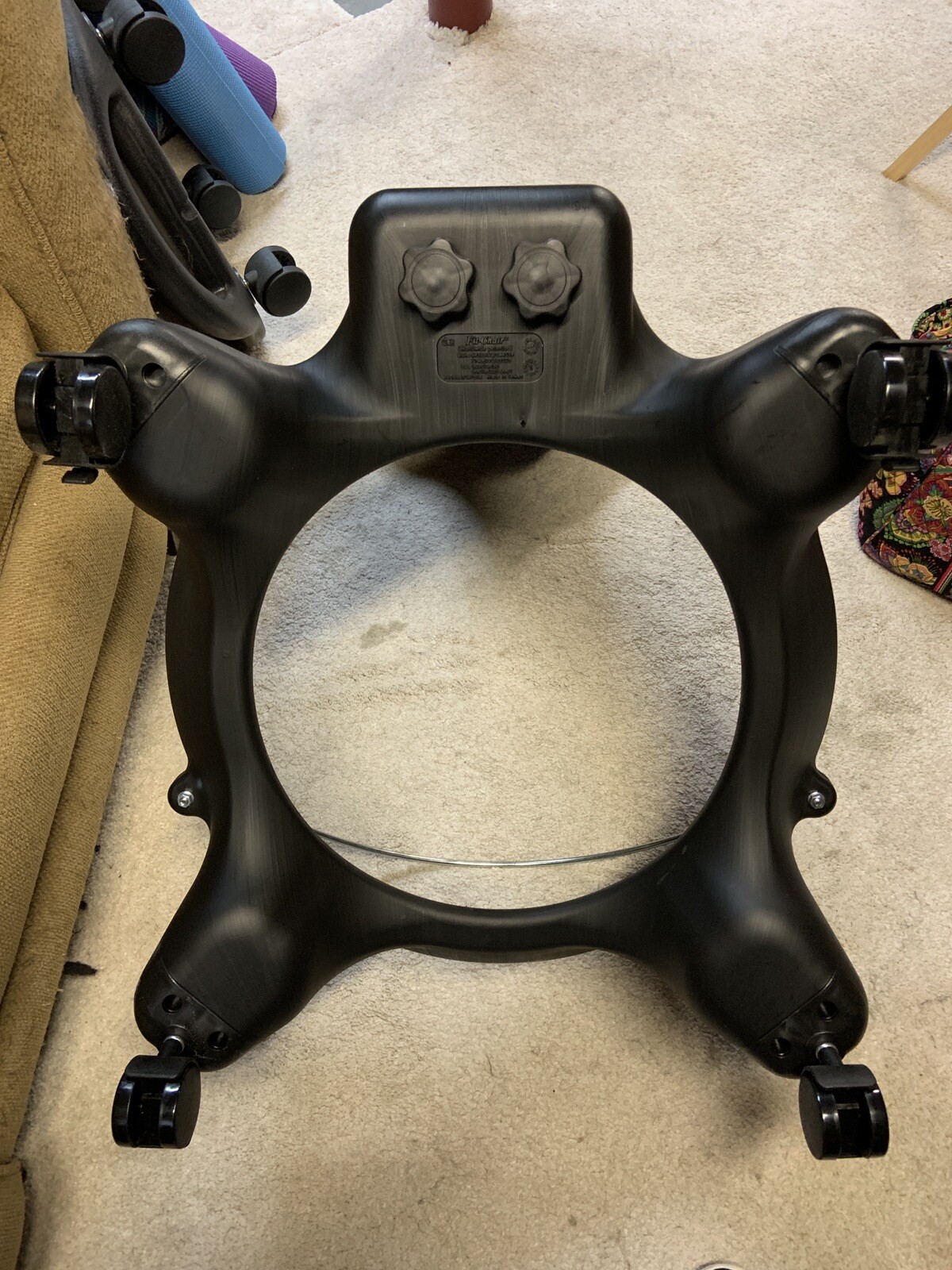 Gaiam: Classic Balance Ball Chair, Exercise Stability, Premium Ergonomic NO BALL