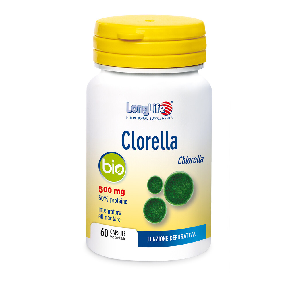 Clorella Bio Longlife 60 Capsule Vegetali