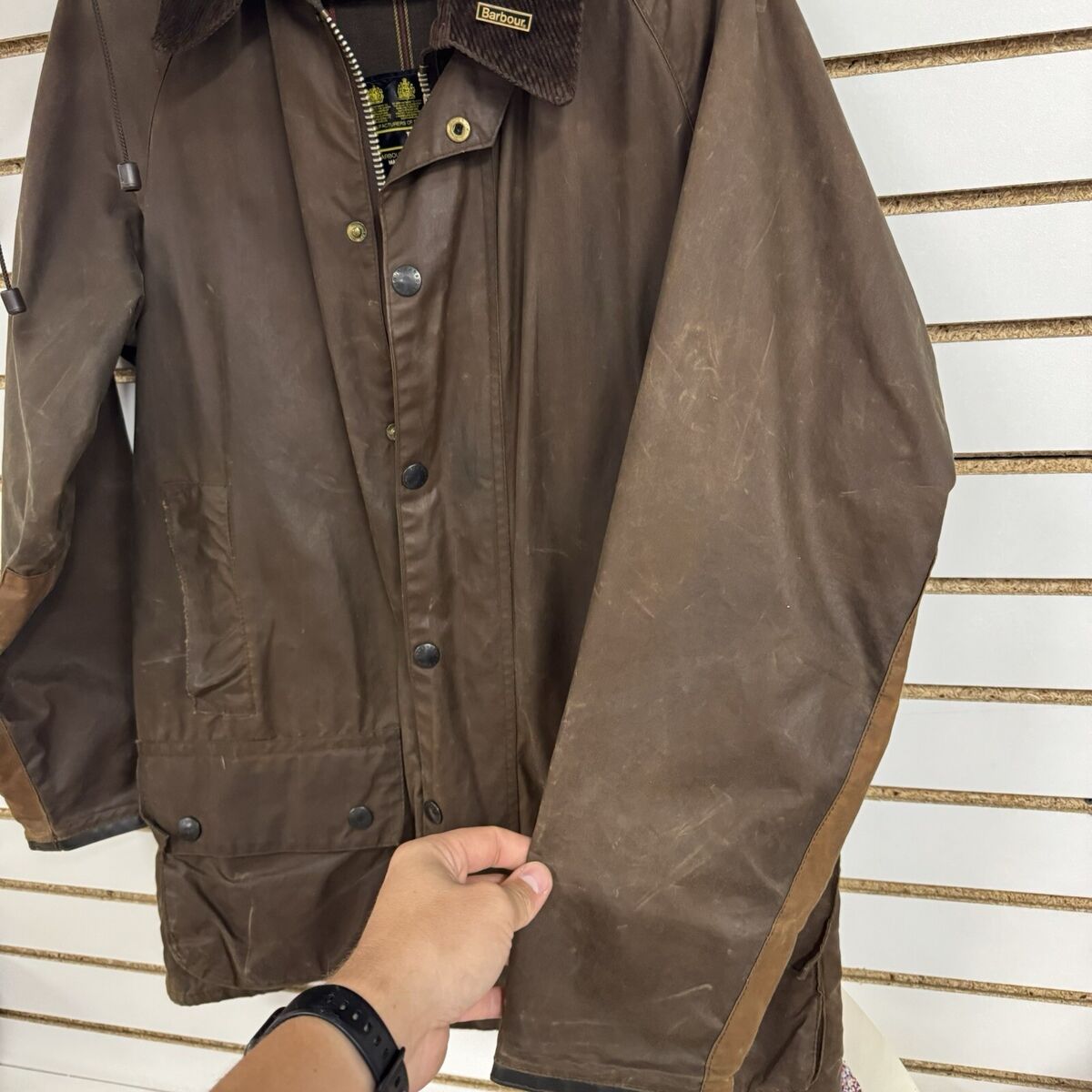 RARE 80s Barbour Classic Beaufort Jacket Wax Cotton No RARE 80s Barbour Classic Beaufort Jacket Wax Cotton No