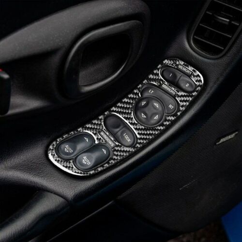 18Pcs Real Carbon Fiber Interior Full Set Trim For Chevrolet Corvette C5 1998-04 - Picture 5 of 14