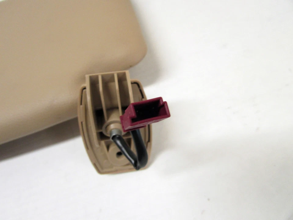 06 BMW 525XI PARASOL PARASOL PASAJERO DELANTERO DERECHO CUERO TOSTADO OEM 04 05 06 07  Foto 4 de 4