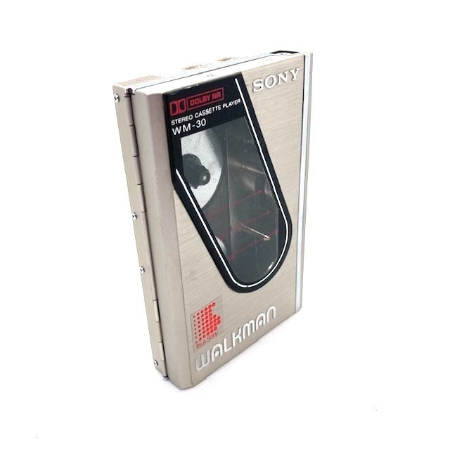 Sony Walkman WM-30 Portable Cassette Player Tested excellent w/New
