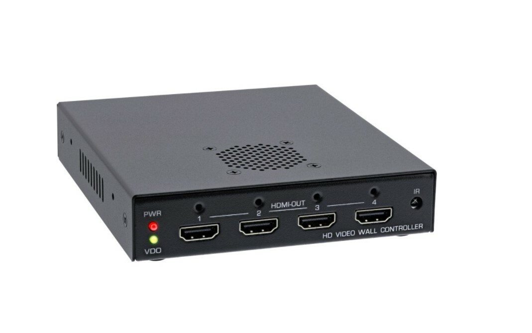 INL InLine® HDMI Video Wall controller 1 a 4, Full-HD