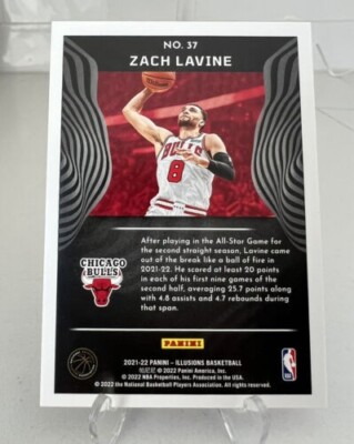 Zach Lavine 2021-22 Panini Illusions Basketball #37 Chicago