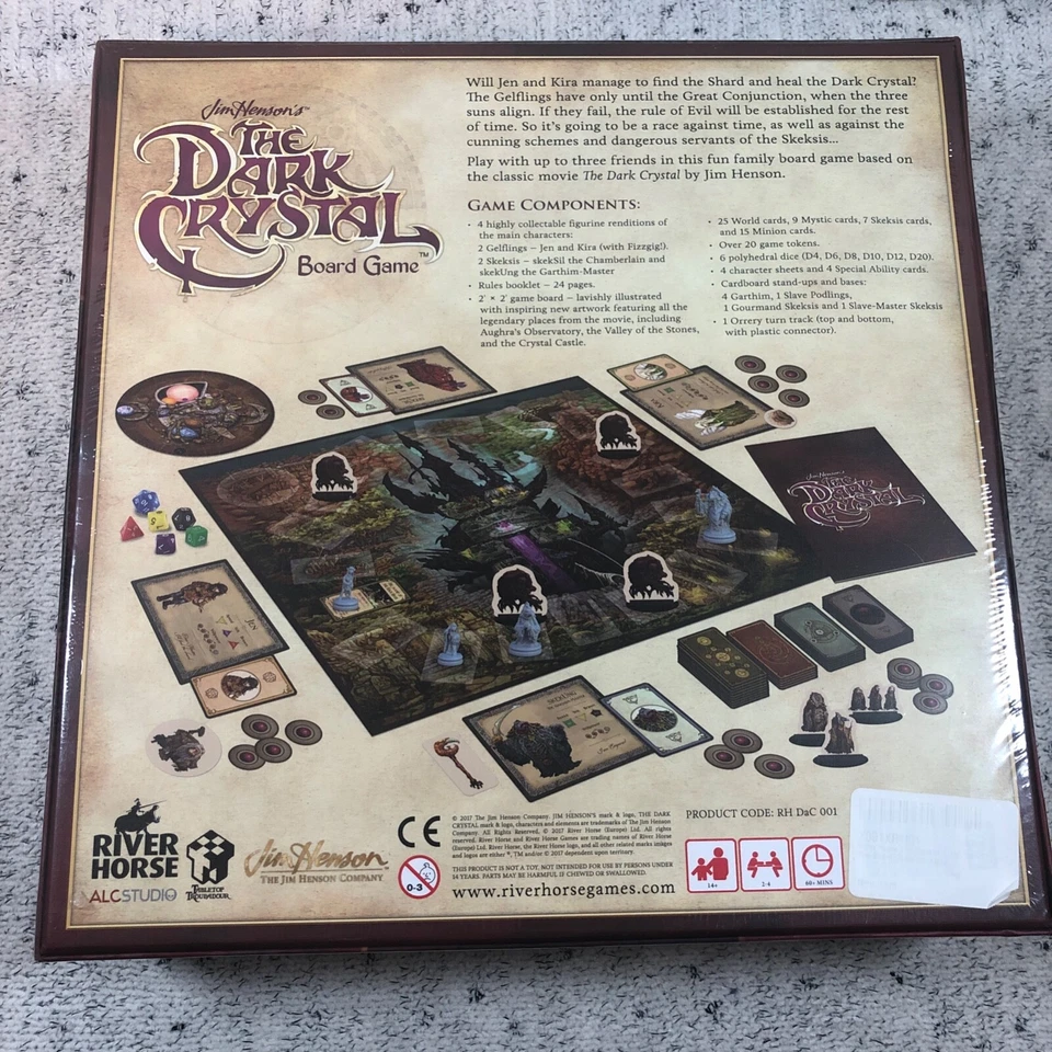 Juego de mesa Jim Henson's The Dark Crystal de River Horse Studios 2017 nuevo sellado Foto 4 de 4