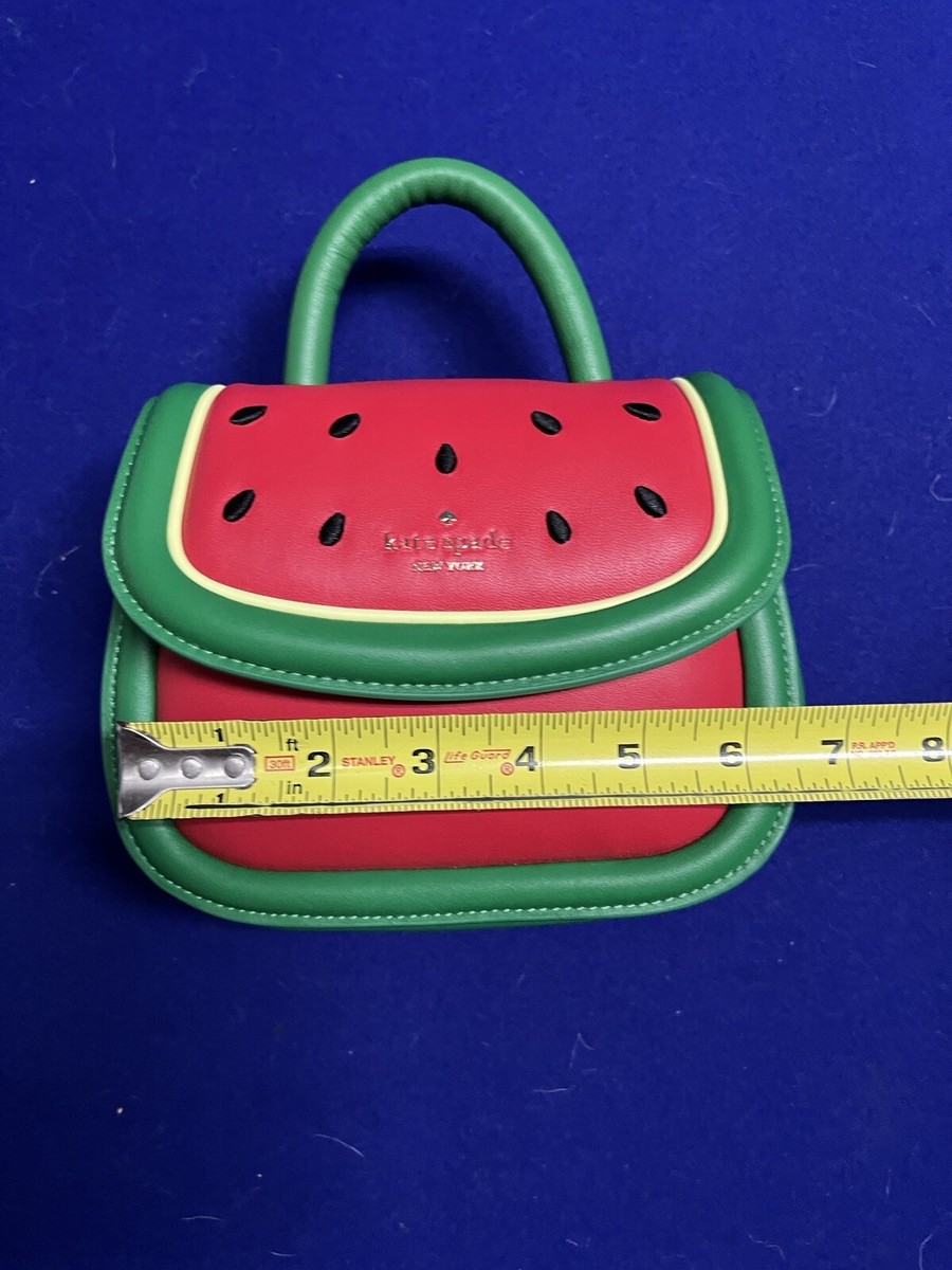 KATE SPADE PUFFY WATERMELON MINI TOP HANDLE CROSSBODY KATE SPADE PUFFY WATERMELON MINI TOP HANDLE CROSSBODY