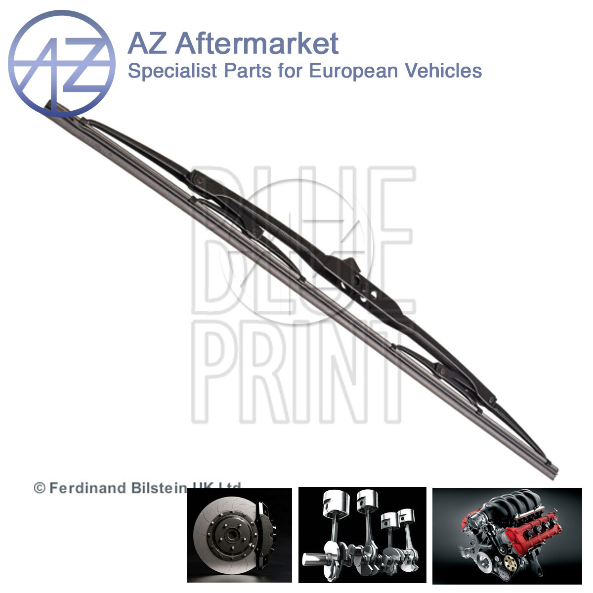 Fits Honda Jazz Accord VW Fox Fiat Panda AZ Rear Windscreen Wiper Blade