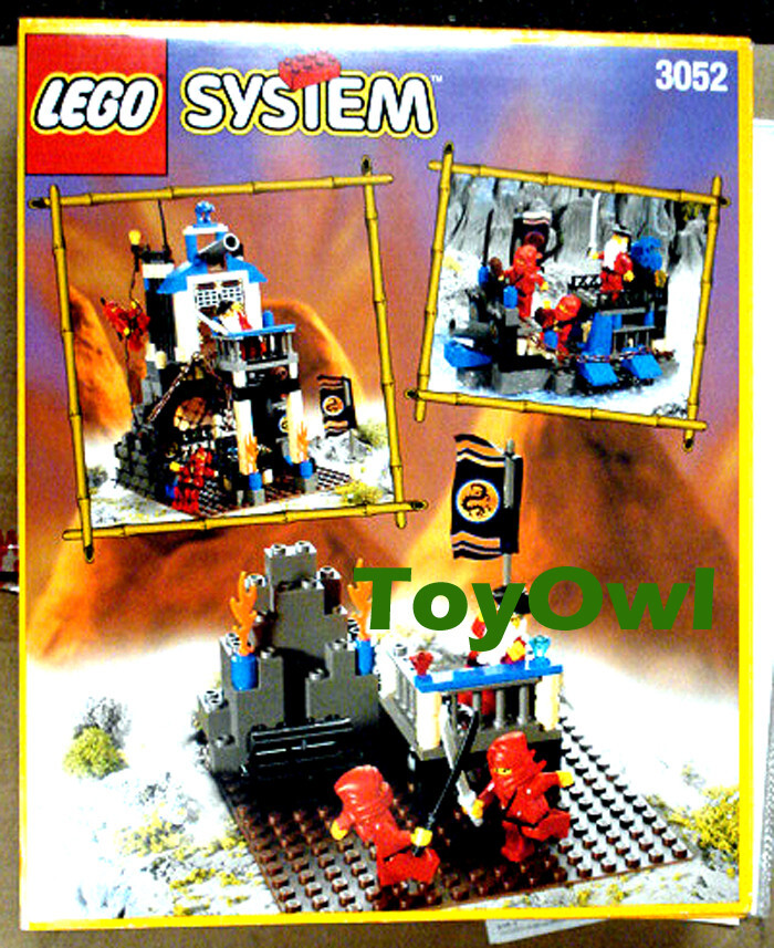 LEGO® 3052 NINJA Fire Fortress New Factory Sealed Released 1999 | eBay