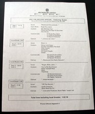 Queen Double LP Vinyl + Insert US Interview Disc Off The Record Specials 1991