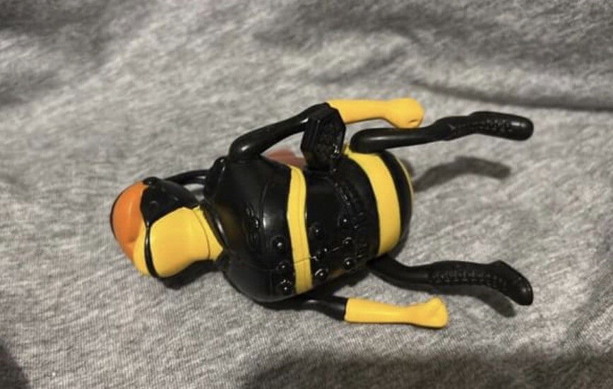 Pollen Jock Barry Bee Movie Talking Toy McDonalds 2007 Happy Meal ...