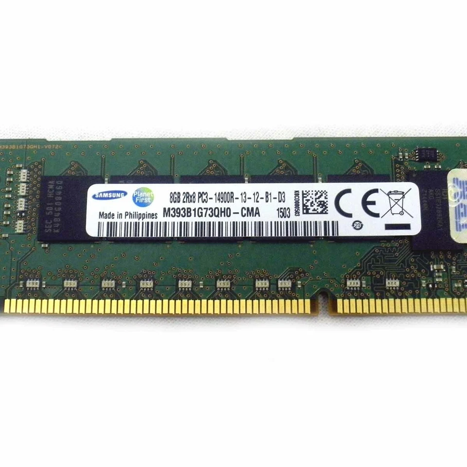 IBM 00D5042 Memory 8GB PC3-14900 DDR3-1866Mhz - Image 3 of 4