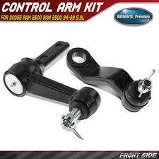 2pcs Front Idler Arm & Pitman Arm for Dodge Ram 2500 Ram 3500 1994-1999 5.9L RWD