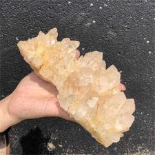 720g Natural clear quartz cluster quartz crystal mineral specimen reiki healing