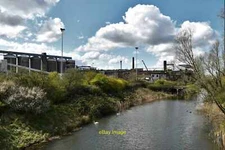 Photo 6x4 Wissington Sugar Factory and the River Wissey Wretton  c2021