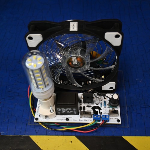 Bedini Motor SSG AUTOOSCILLANTE Ventola di Raffreddamento e Illuminazione, Avviamento 3volt, 2024! - Foto 2 di 8