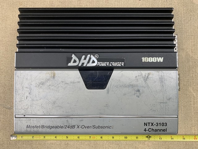 DHD NTX2008 4Channel Car Amp for sale online eBay