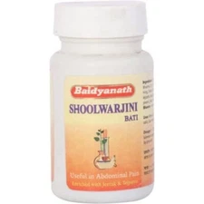 2 X Ayurvedic Baidyanath Shulwarjini Bati Tablets 40