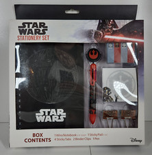 Disney Star Wars Stationery Stationary Set Includes Pen Notebook Clips  Stickys