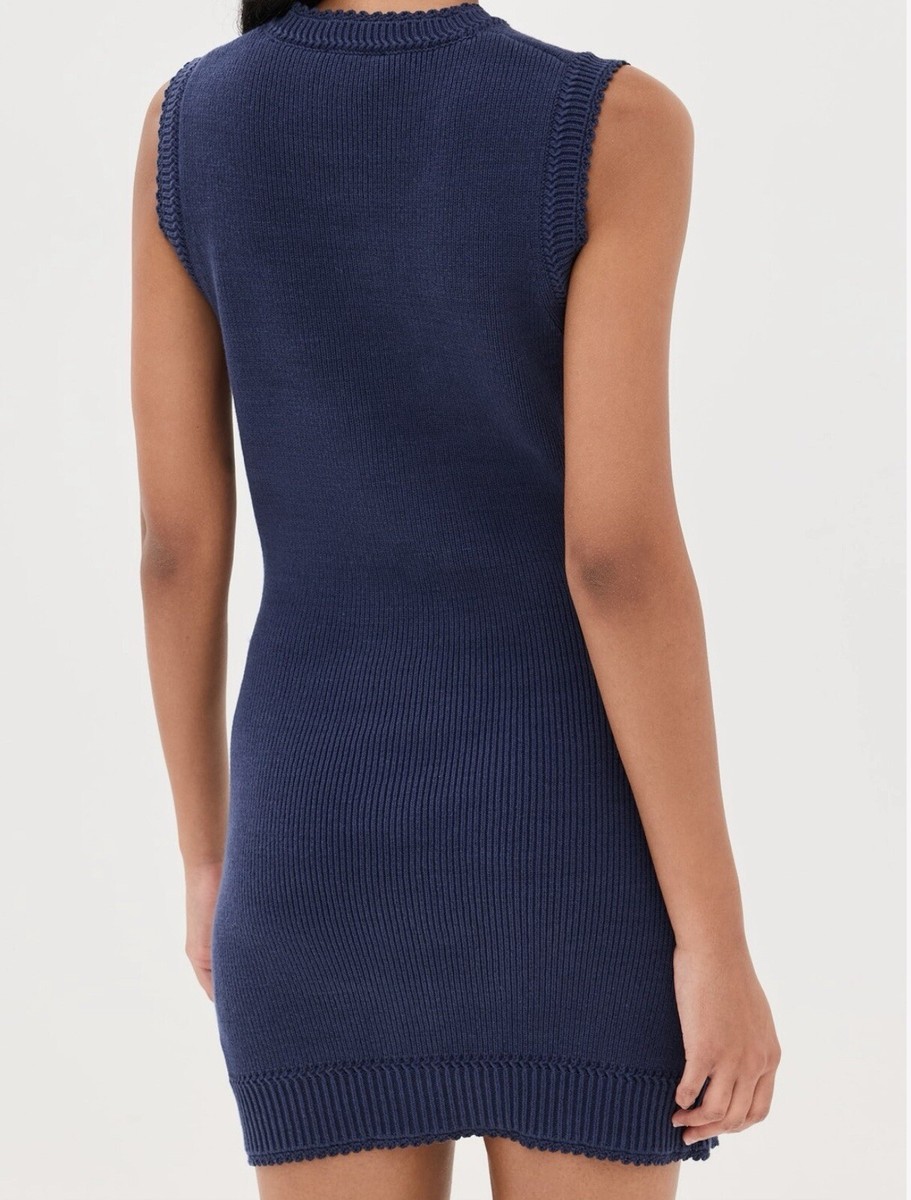 Reformation Catalina Women's Mini Dress S Blue Cotton Sleeveless Crew Neck NWOT | eBay Reformation Catalina Women's Mini Dress S Blue Cotton Sleeveless Crew Neck NWOT | eBay