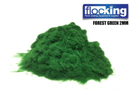 SCENERY FLOCK 3MM 50G | VERDE ERBA | WARHAMMER | WORLD WAR SCENIC| DIORAMA - Foto 8 di 9