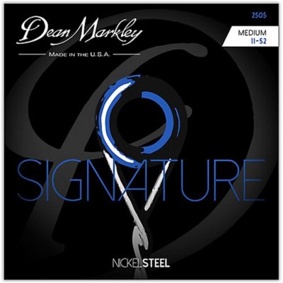 Dean Markley 2505 NickelSteel Signature elektrische Saiten 11-52 Nickelstahl