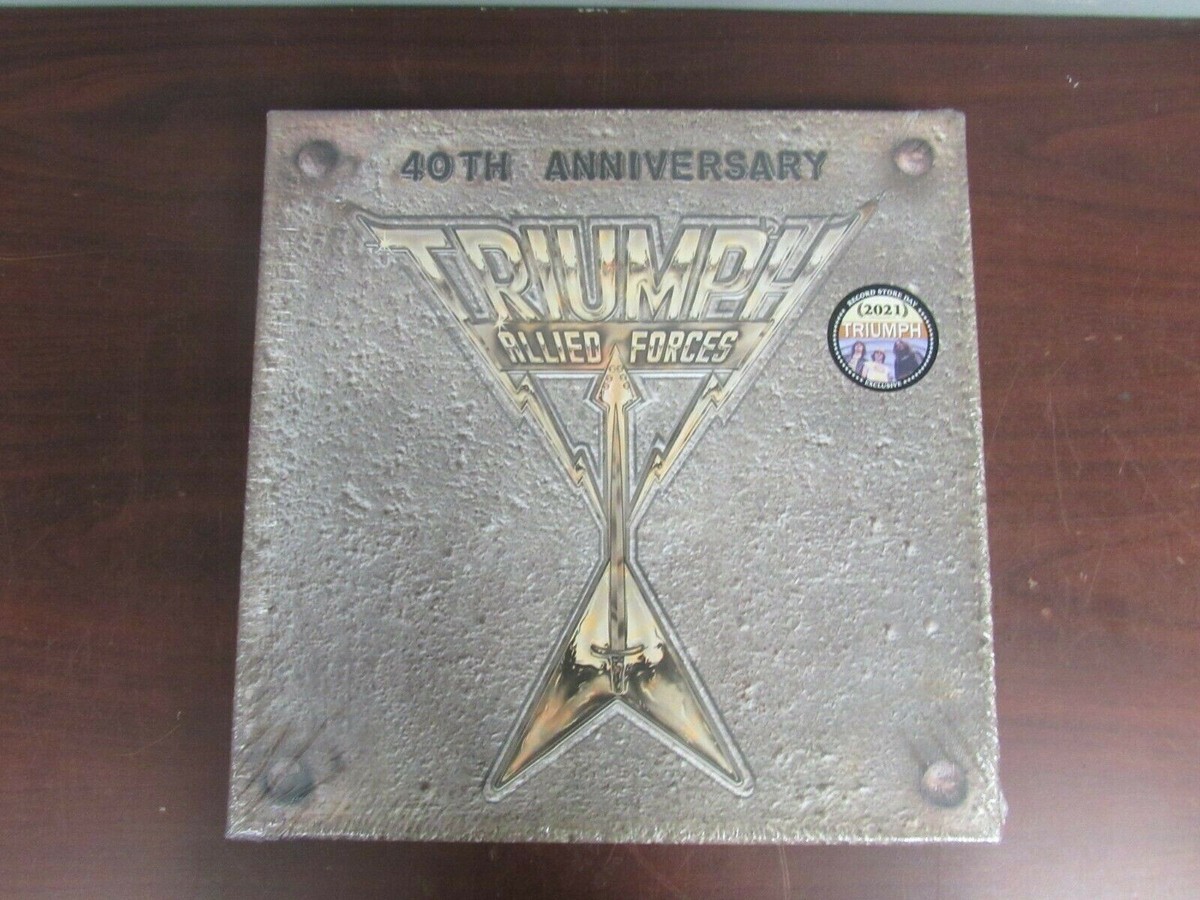 Triumph Allied Forces 40th Anniversary Box Set vinyl Record