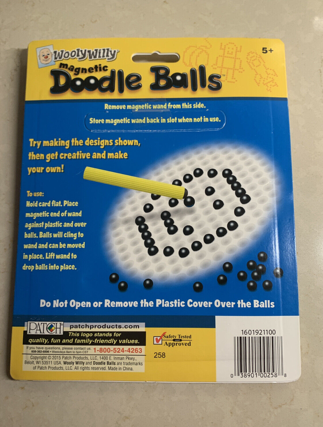 Wooly Willy Magnetic Game, Doodle Balls 