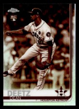2019 Topps Chrome #79 Dean Deetz Sepia Refractor card