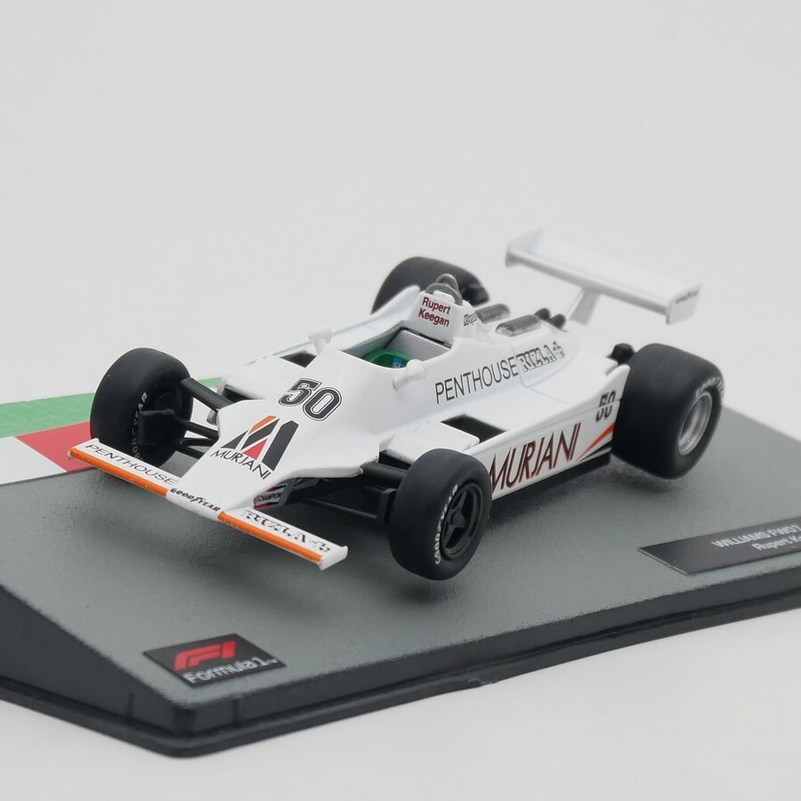 ixo 1:43 F1 Cars WILLIAMS FW07 1980 Rupert Keegan Diecast  Car Model