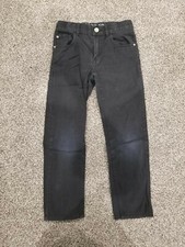 H M BLACK Boys Dress Pants Chinos VGUC size 6/7Y
