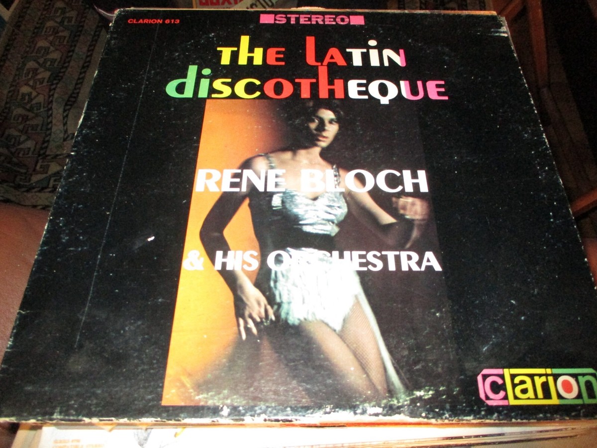 洋楽 RENE BLOCH The Latin Discotheque 1965 RENE BLOCH +ORCH The Latin Discotheque LP Clarion 613