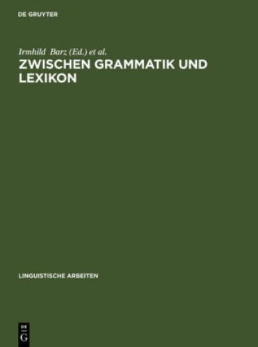 Thumbnail - Zwischen Grammatik Und Lexikon 7541