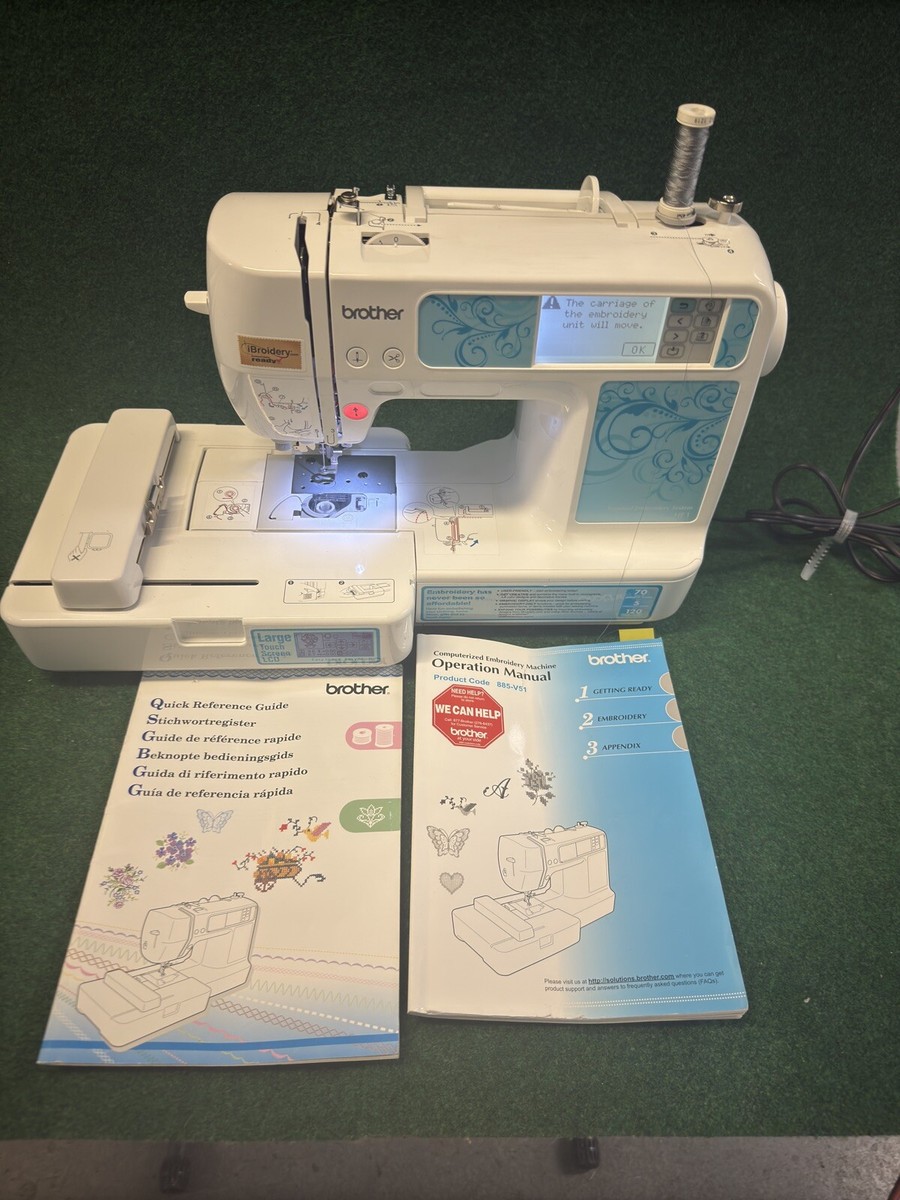brother embroidery machine HE1 As Shown What You See Is What You